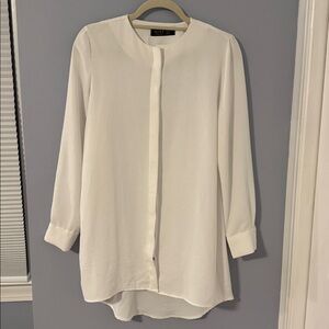 Women's White Button Down Shirt